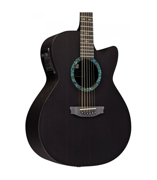 RainSong Concert Series CO-WS1000N2 Graphite Acoustic-Electric Guitar Carbon