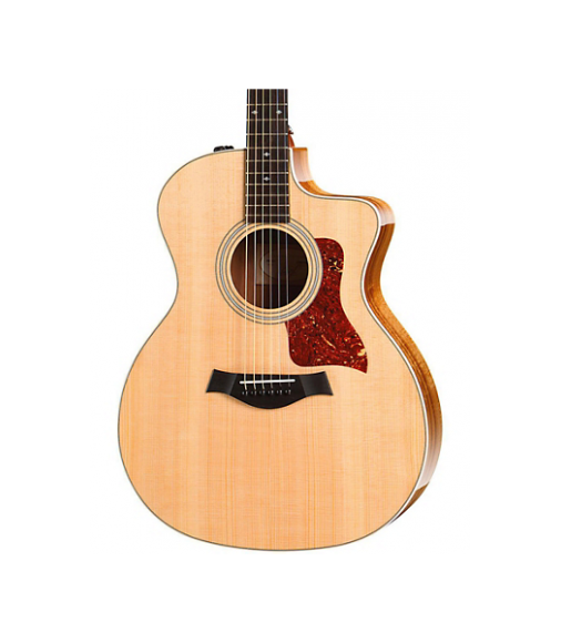 Taylor 200 Series 214ce Koa Deluxe Grand Auditorium Acoustic-Electric Guitar Natural