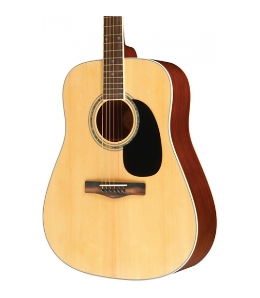 Mitchell MD100 Dreadnought Acoustic Guitar Natural