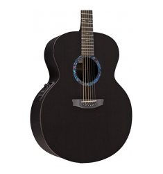 RainSong Concert Series Jumbo Acoustic-Electric Guitar Graphite