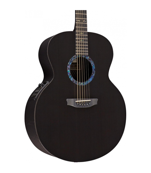 RainSong Concert Series Jumbo Acoustic-Electric Guitar Graphite