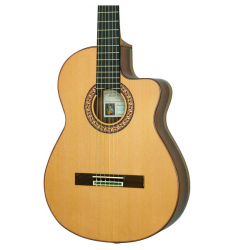 Open Box Manuel Rodriguez Model &quot;D&quot; Cutaway Classical Guitar Natural