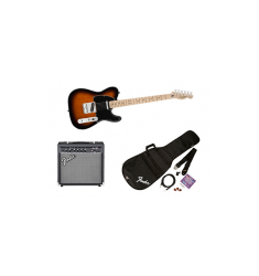 Squier Affinity Telecaster Electric Guitar Pack w/ 15G Amplifier