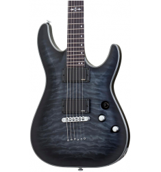 Schecter Guitar Research C-1 Platinum Electric Guitar Translucent Black