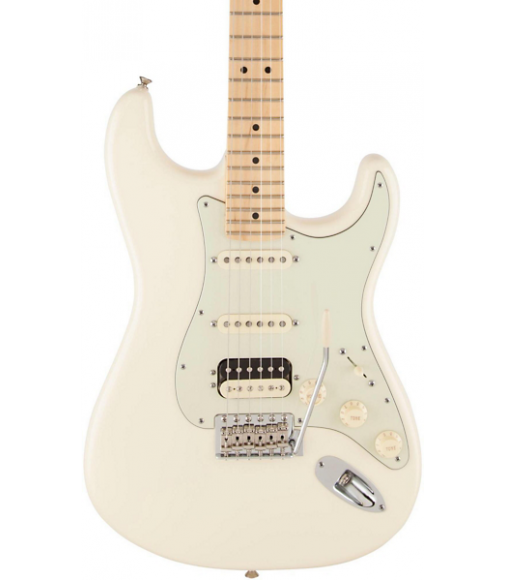 Fender USA Professional Stratocaster HSS Electric Guitar Olympic White Maple