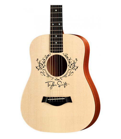 Taylor Taylor Swift Signature Baby Acoustic Guitar Natural 3/4 Size Dreadnought