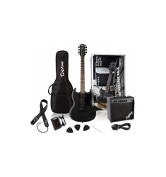 Cibson SG Electric Guitar Performance Pack Pitch Black