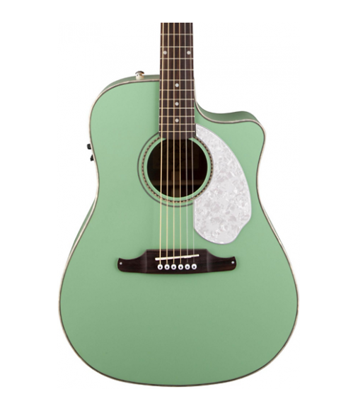 Fender Sonoran SCE Acoustic-Electric Guitar Surf Green