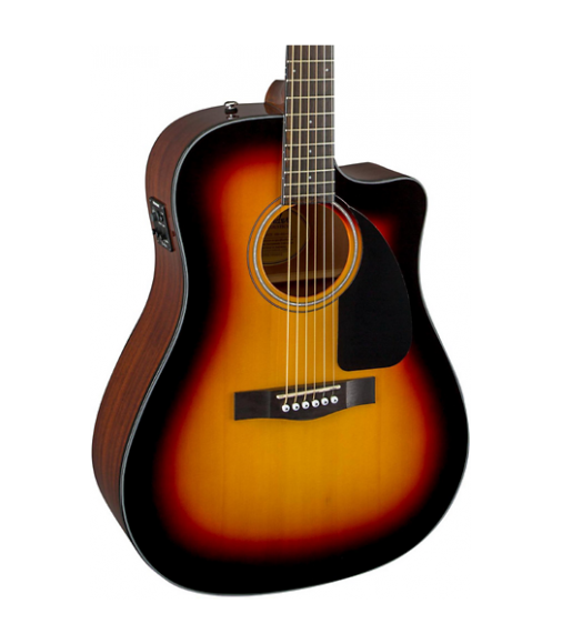 Fender CD60CE Cutaway Dreadnought Acoustic-Electric Guitar