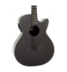 RainSong Smokey Hybrid with Stagepro Anthem Dark Satin