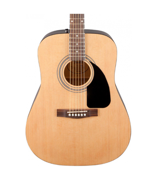 Fender FA-100 Acoustic Guitar with Gig Bag Natural