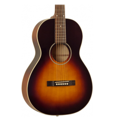 The Loar 215 O-Style Small Body Acoustic Guitar Vintage Sunburst