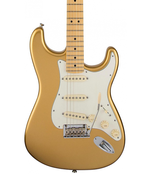 Fender Limited Edition American Standard Stratocaster Electric Guitar Mystic Aztec Gold Maple Fingerboard