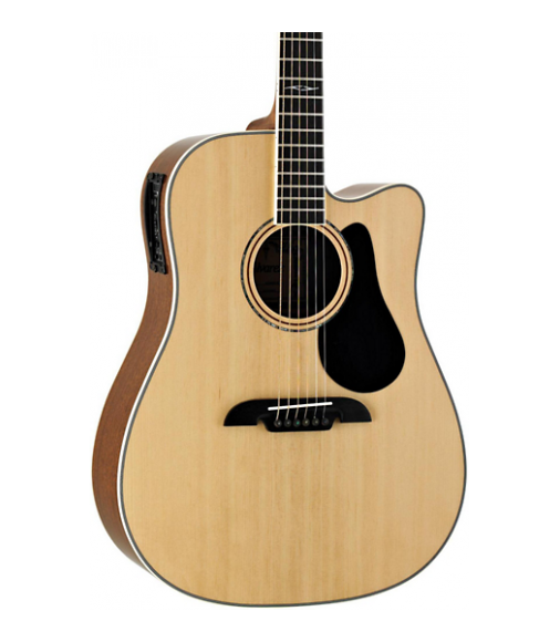 Alvarez Artist Series AD60CE Dreadnought Acoustic-Electric Guitar Natural