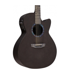 RainSong Classic Series WS1000N2 Acoustic-Electric Guitar Black