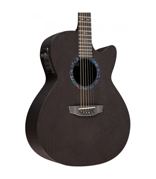RainSong Classic Series WS1000N2 Acoustic-Electric Guitar Black