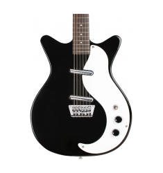 Danelectro 12SDC 12-String Electric Guitar Black