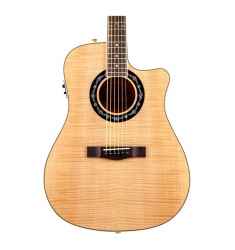 Fender T-Bucket 400 CE Flamed Maple Acoustic-Electric Guitar Natural