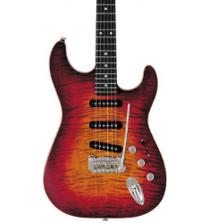 G&amp;L S-500 Deluxe Electric Guitar Cherry Burst
