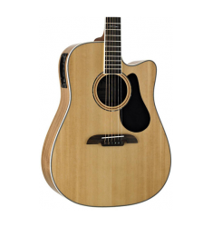 Alvarez Artist Series AD90CE Dreadnought Acoustic-Electric Guitar Natural