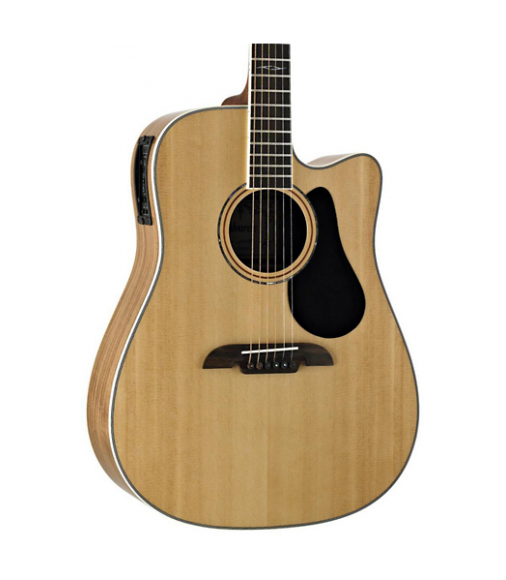 Alvarez Artist Series AD90CE Dreadnought Acoustic-Electric Guitar Natural