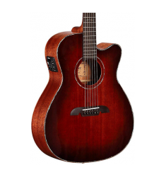 Alvarez MFA66CE Masterworks OM/Folk Acoustic-Electric Guitar Shadow Burst