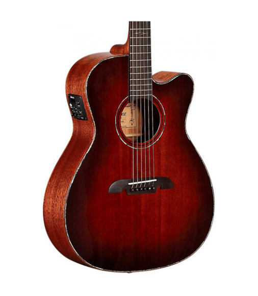 Alvarez MFA66CE Masterworks OM/Folk Acoustic-Electric Guitar Shadow Burst