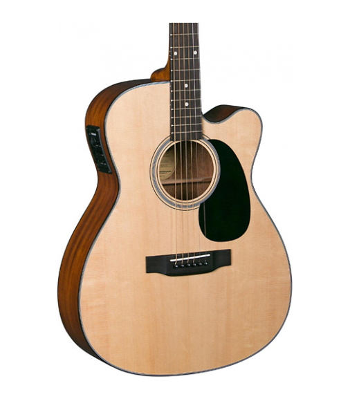 Blueridge Contemporary Series BR-43CE Cutaway 000 Acoustic-Electric Guitar Natural