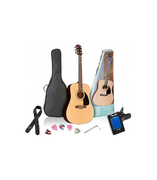 Fender FA-100 Acoustic Guitar Pack Natural