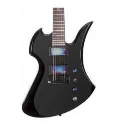 B.C. Rich Tempered Mockingbird Electric Guitar Black Stunner