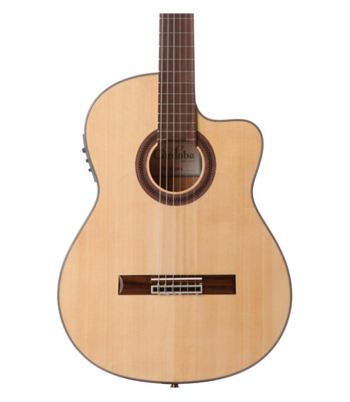 Cordoba GK Studio Acoustic-Electric Nylon String Flamenco Guitar Natural