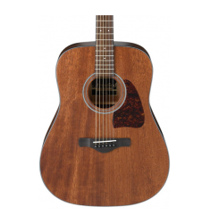 Ibanez AW54OPN Artwood Solid Top Dreadnought Acoustic Guitar Open Pore Natural