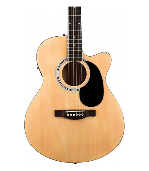 Fender FA135CE Concert Acoustic-Electric Guitar Natural