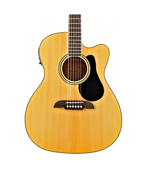 Alvarez RF26CE OM/Folk Acoustic-Electric Guitar Natural