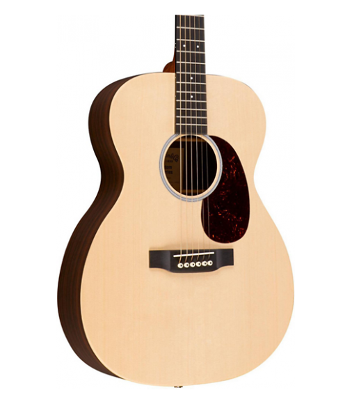 Martin X Series Custom 2016 000X1AE Rosewood HPL Auditorium Acoustic-Electric Guitar Natural