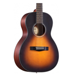 Fender CP-100 Parlor Acoustic Guitar Satin Sunburst Rosewood Fretboard