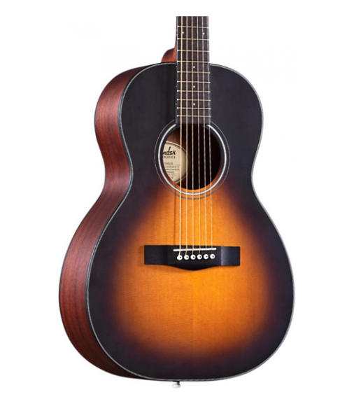 Fender CP-100 Parlor Acoustic Guitar Satin Sunburst Rosewood Fretboard