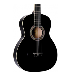 Giannini GN-6 N 36&quot; Scale Classical Guitar Gloss Black