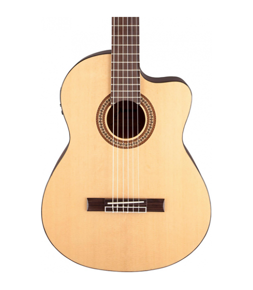 Jasmine JC-25CE Cutaway Classical Acoustic-Electric Guitar Natural