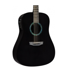 RainSong CO-DR1000N2 Dreadnought Acoustic-Electric Guitar Graphite