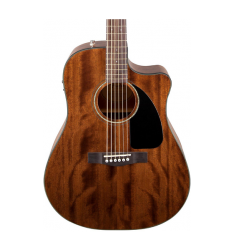 Fender CD60CE All-Mahogany Acoustic-Electric Guitar Natural