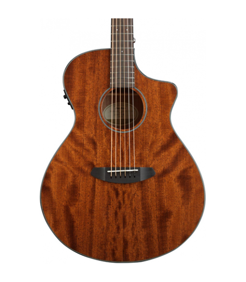 Breedlove Discovery Concert CE 6-String Mahogany Acoustic Electric Guitar Natural