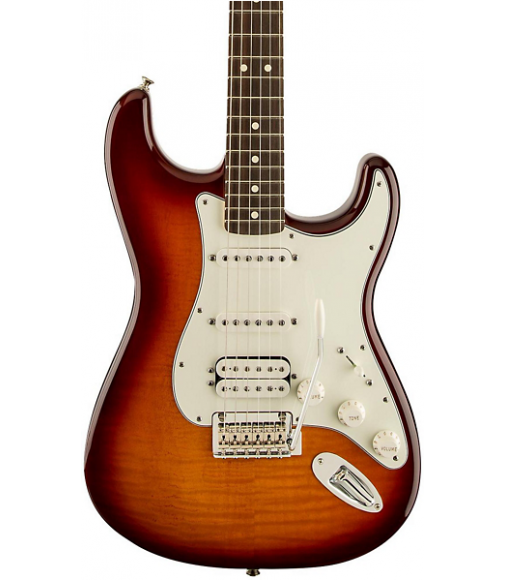 Fender Deluxe Stratocaster HSS Plus Top Electric Guitar with iOS Connectivity