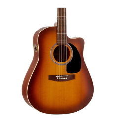 Seagull Entourage Rustic CW QIT Acoustic-Electric Guitar Rustic