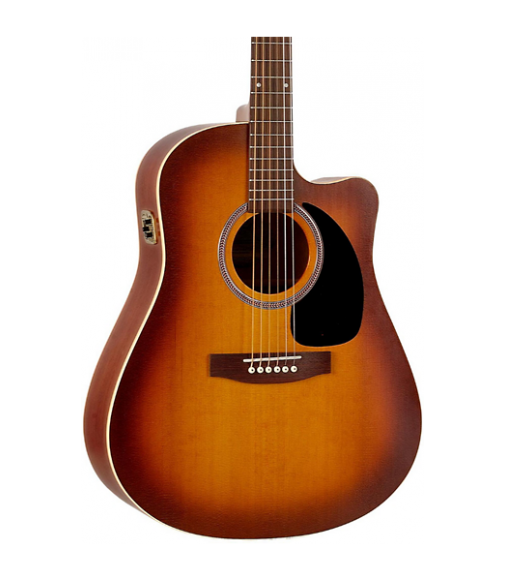 Seagull Entourage Rustic CW QIT Acoustic-Electric Guitar Rustic