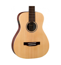 Martin X Series LX1E Little Martin Acoustic-Electric Guitar Natural