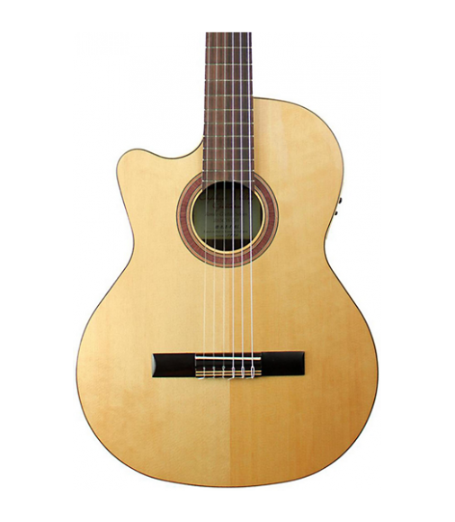 Kremona Rondo R65CW Left-Handed Classical Electric Guitar Gloss Natural