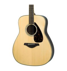 Yamaha FG730S Solid Top Acoustic Guitar Natural