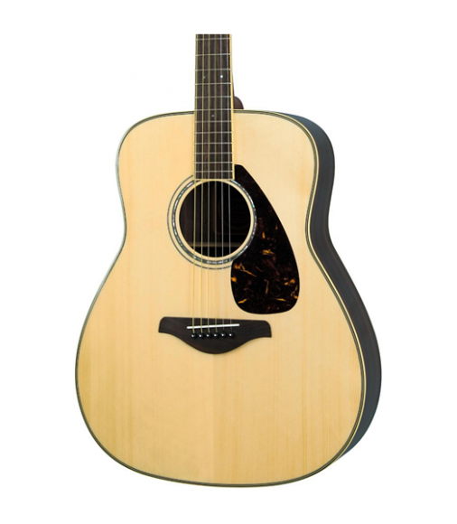 Yamaha FG730S Solid Top Acoustic Guitar Natural