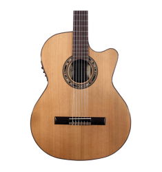 Kremona Verea Cutaway Acoustic-Electric Nylon Guitar Natural